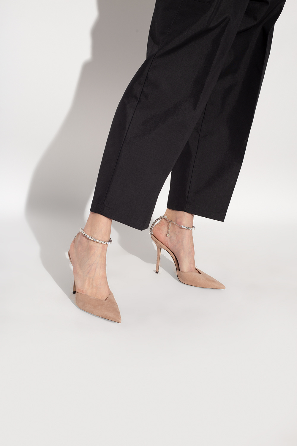 Jimmy choo hot sale beige pumps